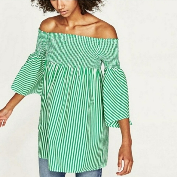 Summer, casual, vacation, office, Maternity green, Zara, school, teacher, beach - Picture 6 of 6